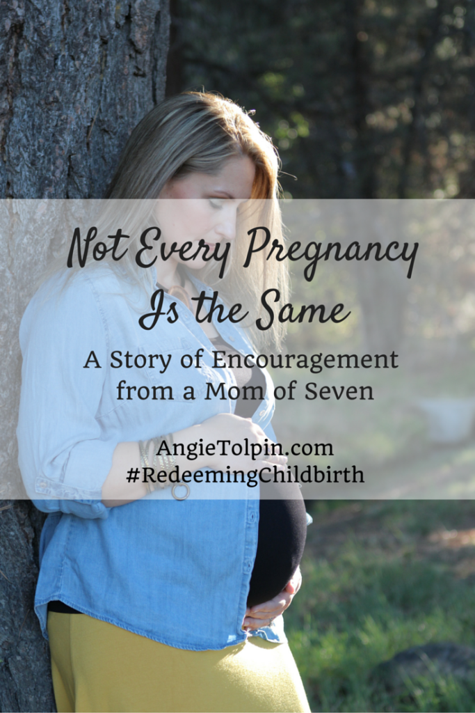 Not Every Pregnancy Is the Same